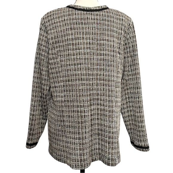 Westside Clothing Blazer 16W Plaid Jacket - Picture 5 of 6